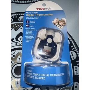 CVS Micro Temple Digital Thermometer with 6 second reading Great Gift‎